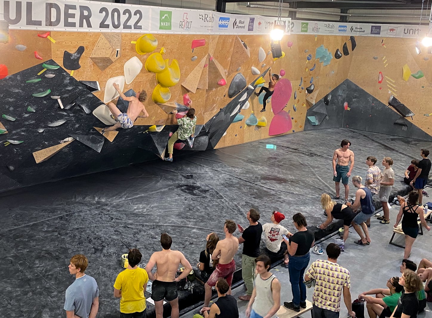 Boulders & Beats results Revolt Bouldering Gym